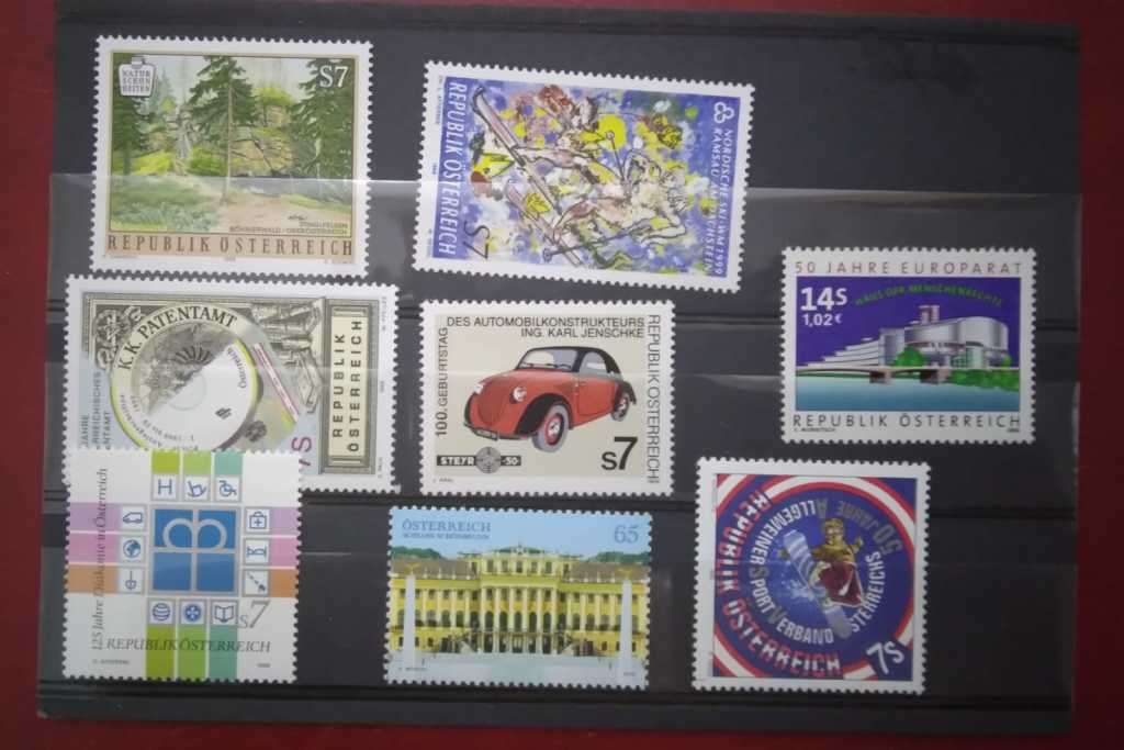 Austria stamp selection MNH